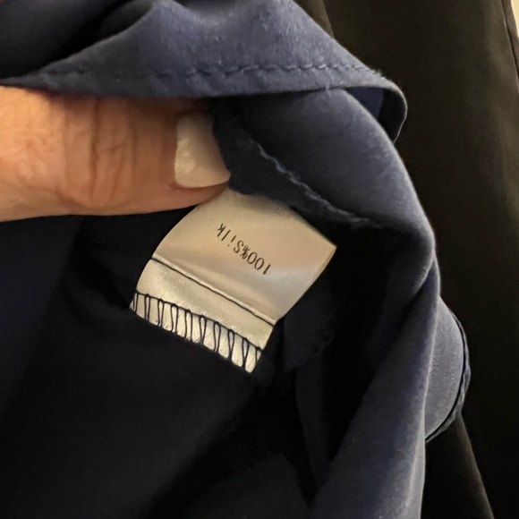 Love & Liberty silk long sleeve blouse - Picture 5 of 5